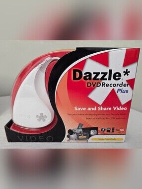 Pinnacle Dazzle DVD Recorder HD Capture Video From Devices Mobile Web PC